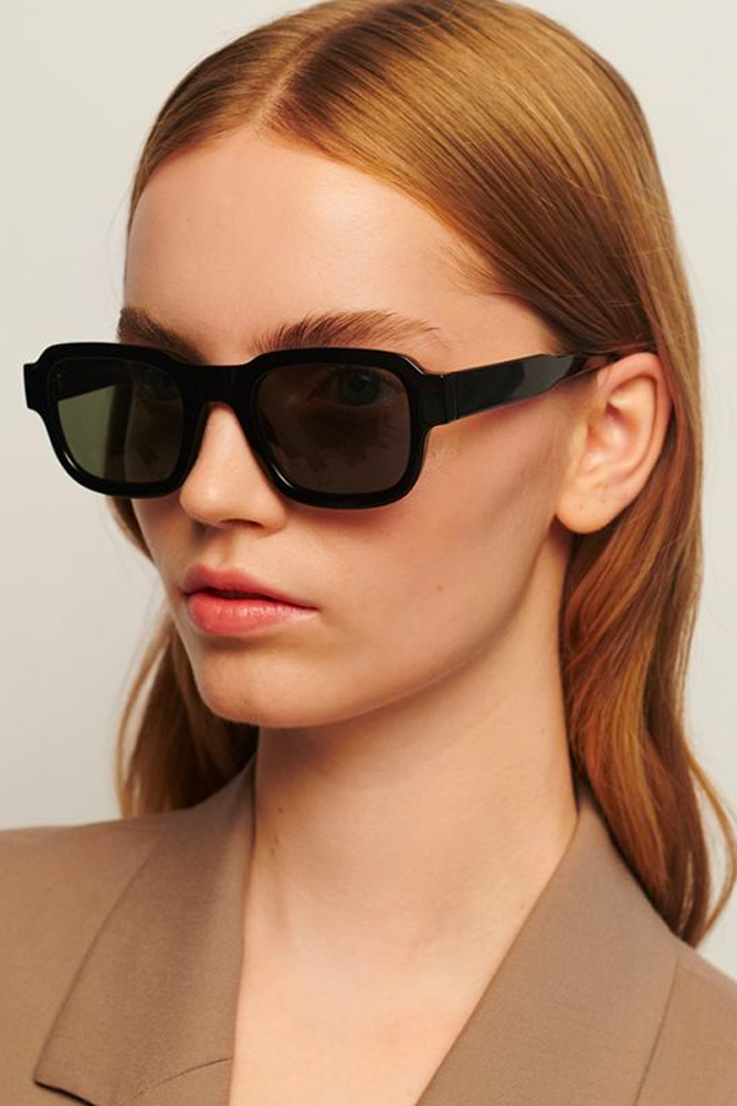 A Kjaerbede Halo Black Sunglasses - The Mercantile London