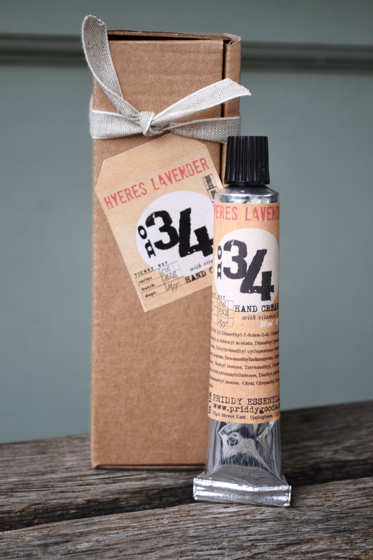 Priddy Essentials 30ml Hand Cream - The Mercantile London