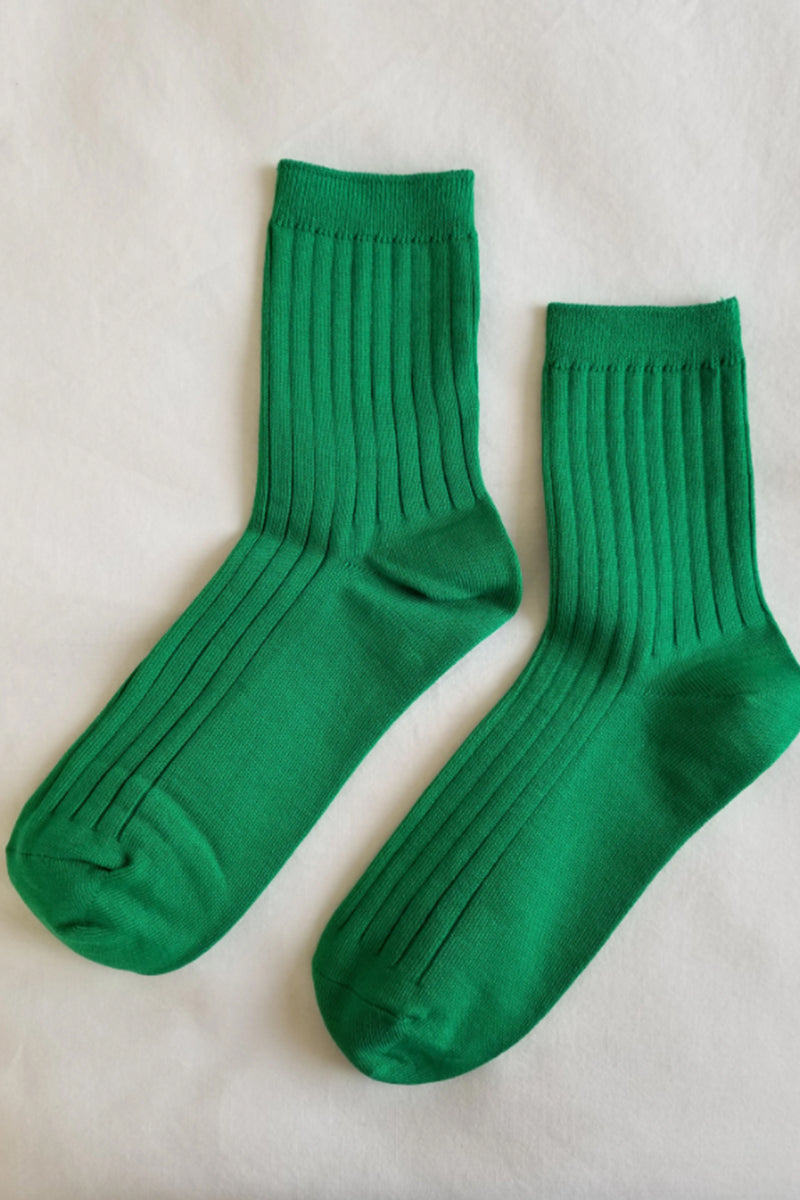Le Bon Shoppe Her Kelly Green Socks - The Mercantile London