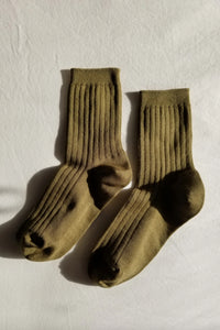 Le Bon Shoppe Her Pesto Socks - The Mercantile London