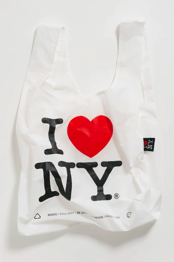 Baggu I Love NY Standard Reusable Bag - The Mercantile London
