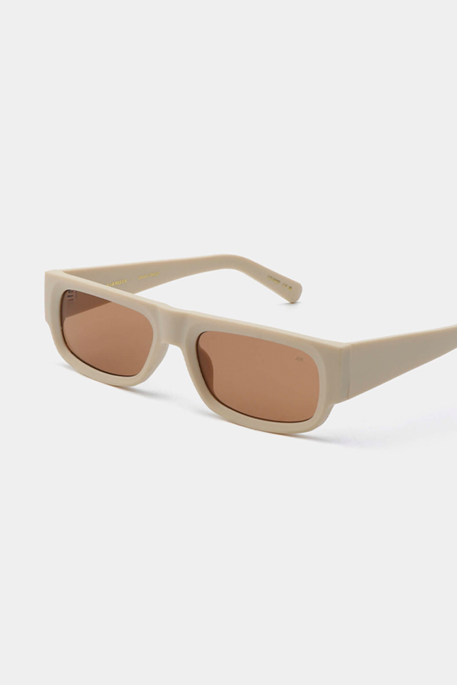 A Kjaerbede Jean Cream Sunglasses - The Mercantile London