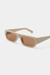 A Kjaerbede Jean Cream Sunglasses - The Mercantile London