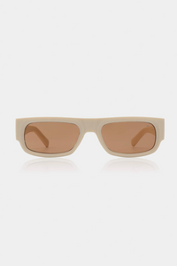 A Kjaerbede Jean Cream Sunglasses - The Mercantile London