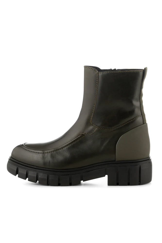 Shoe The Bear Rebel Apron Khaki Boots - The Mercantile London