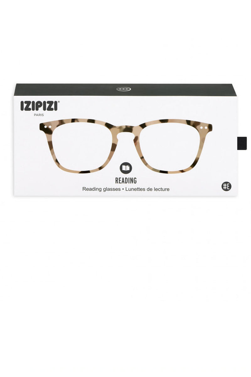 IZIPIZI #E Light Tortoise Reading Glasses - The Mercantile London