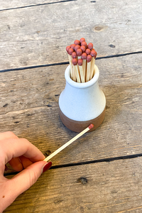 Milk Bottle Eggshell Match Striker - The Mercantile London