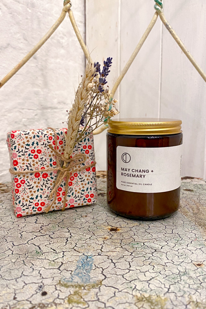 Octo London May Chang + Rosemary Candle - The Mercantile London
