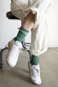 Le Bon Shoppe Boyfriend Moss Socks - The Mercantile London