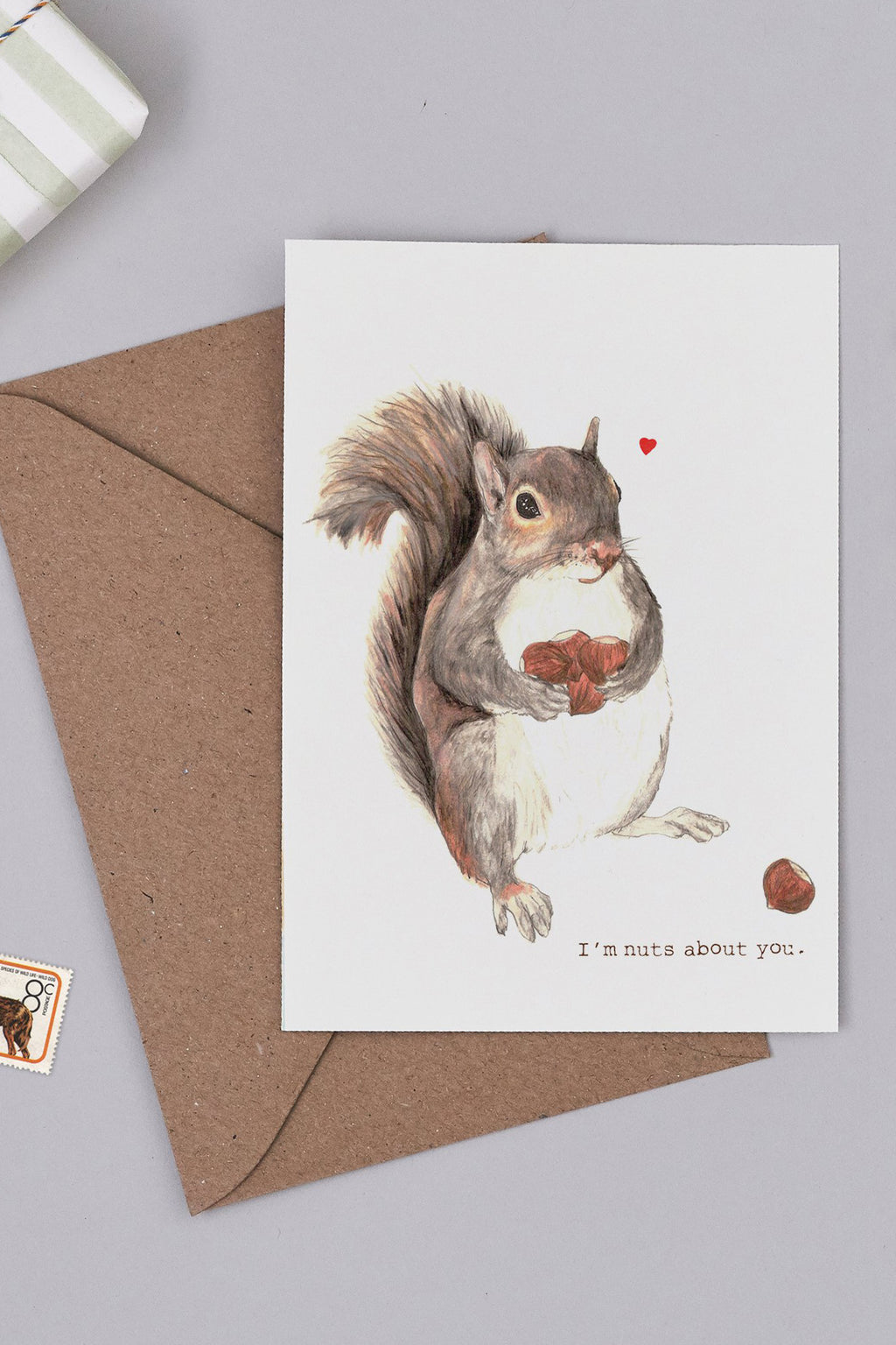 Mister Peebles Nuts About You Card - The Mercantile London