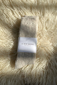 Le Bon Shoppe Cottage Oatmeal Socks - The Mercantile London