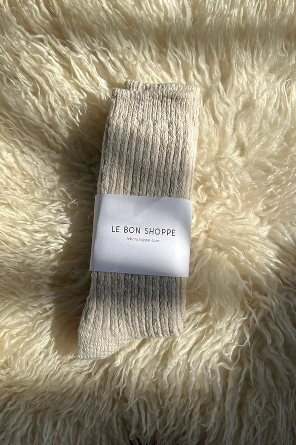 Le Bon Shoppe Cottage Oatmeal Socks - The Mercantile London