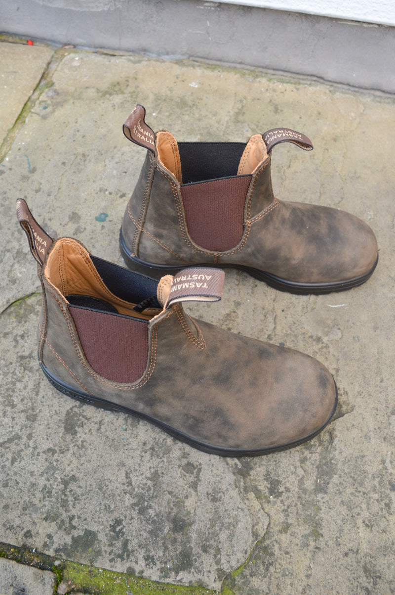Blundstone Rustic Brown Leather Boots - The Mercantile London