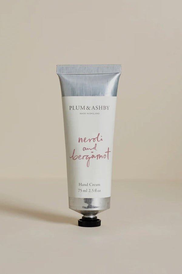 Plum & Ashby Neroli & Bergamot Hand Cream Tube - The Mercantile London
