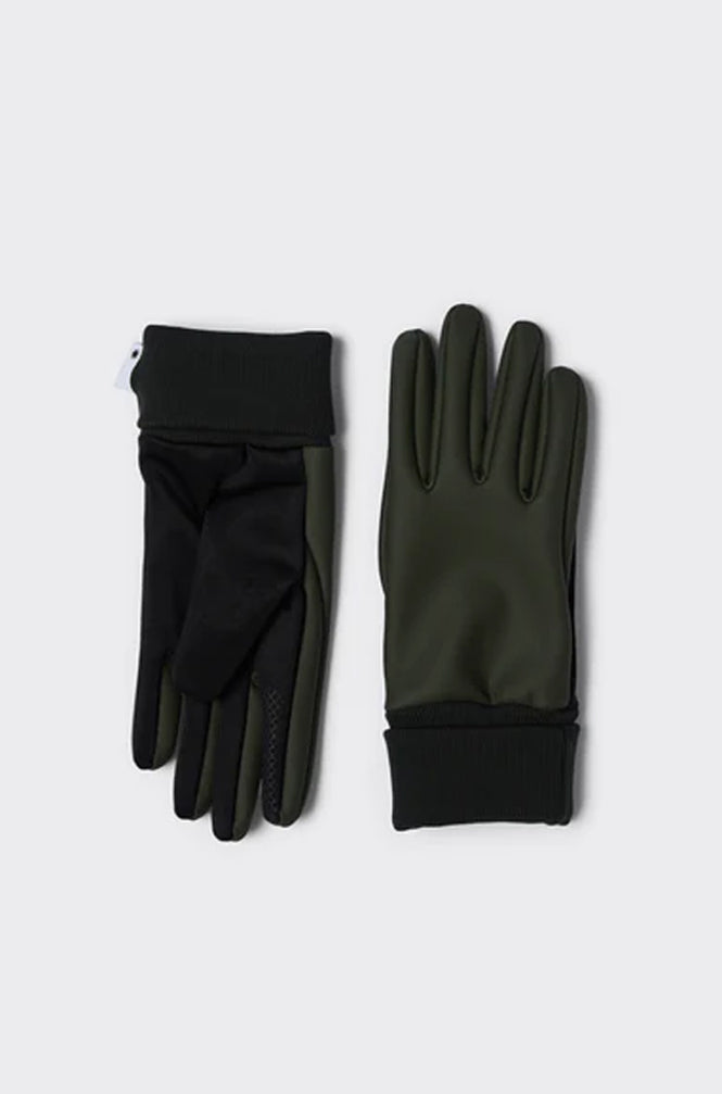Rains Green Gloves - The Mercantile London