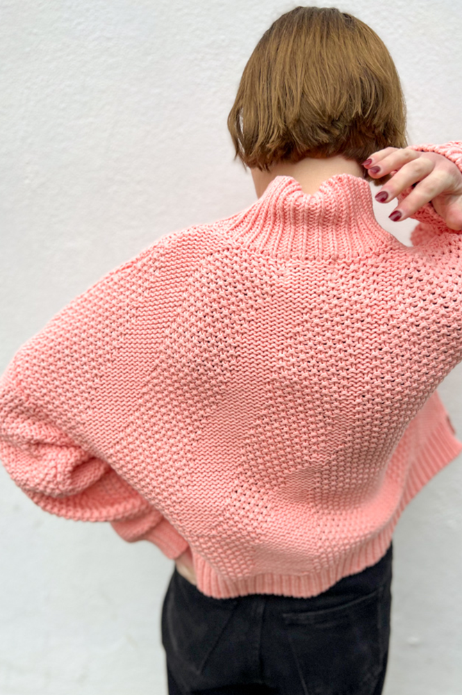Stella Nova Fenja Peach Rose Sweater - The Mercantile London
