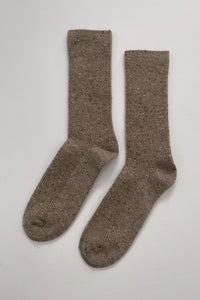 Le Bon Shoppe Snow Tan Socks - The Mercantile London