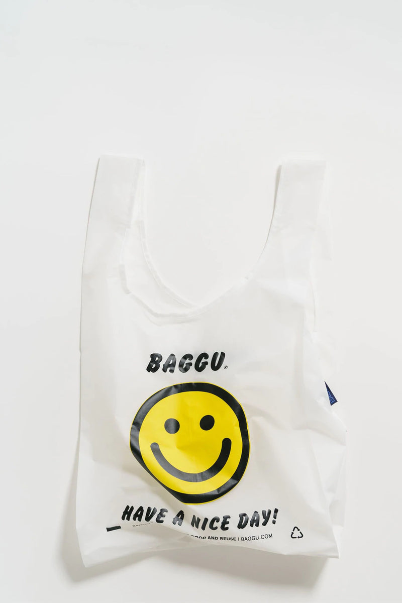 SS22 Baggu Standard Reusable Thank You Happy Bag - The Mercantile London