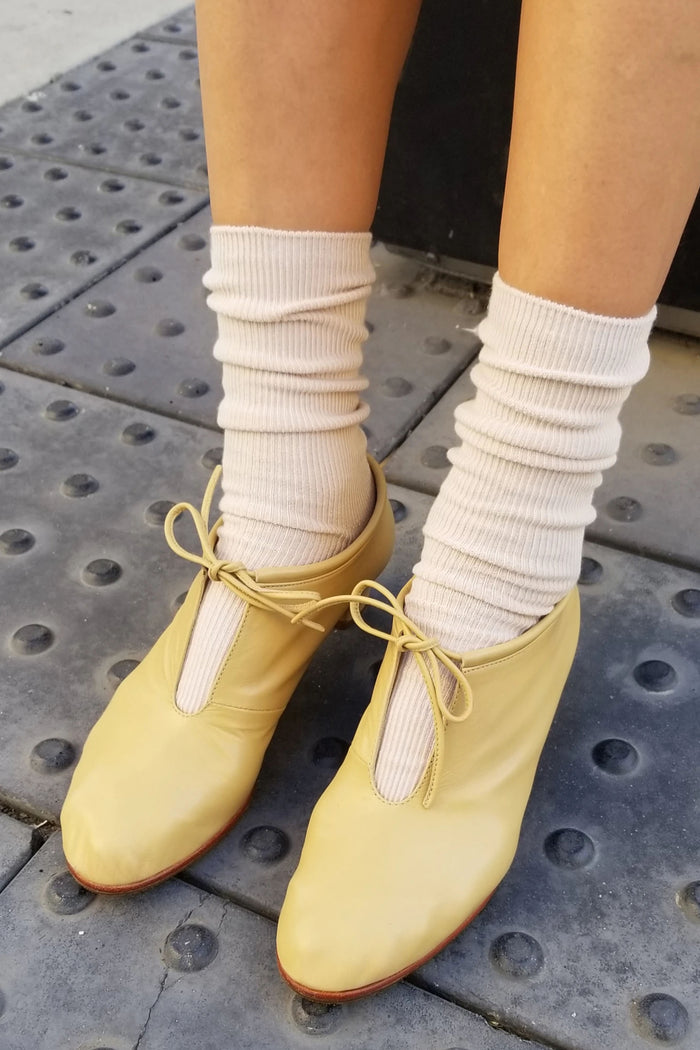 Le Bon Shoppe Trouser Eggnog Socks - The Mercantile London