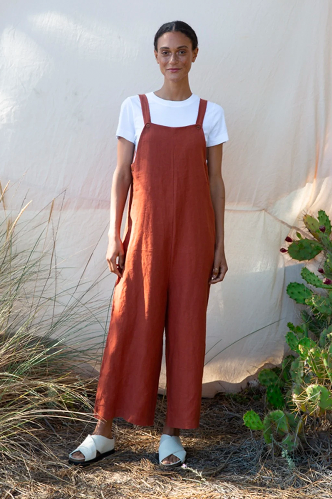 Beaumont Organic Unity-May Paprika Jumpsuit - The Mercantile London