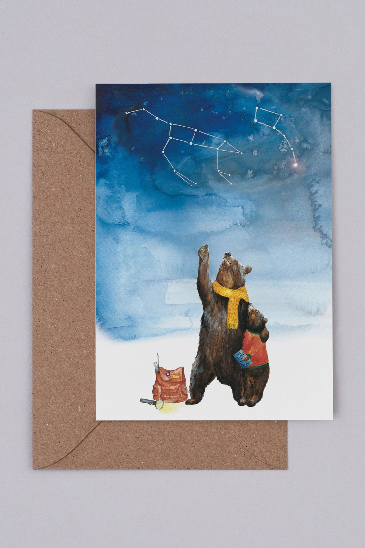 Mister Peebles Ursa Major & Ursa Minor Card - The Mercantile London