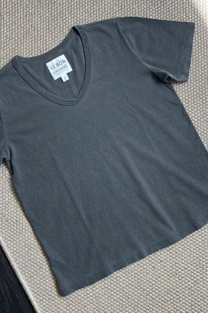 Le Bon Shoppe La Vie Vintage Black T-Shirt - The Mercantile London