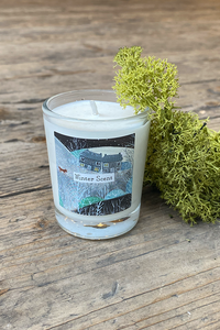 Winter Scent Illustrated Box Candle - The Mercantile London